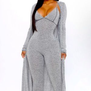 Come over and chill jumpsuit set